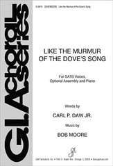 Like the Murmur of the Dove's Song SATB choral sheet music cover